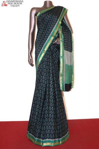 Floral Exclusive Pure Crepe Silk Saree